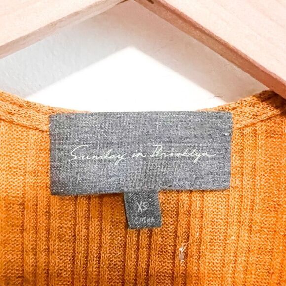 Anthro Sunday in Brooklyn Open Tie Cardigan Size XS - Picture 7 of 8